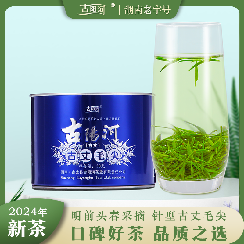 古阳河 八彩古丈毛尖 【2024明前茶】50g*1罐