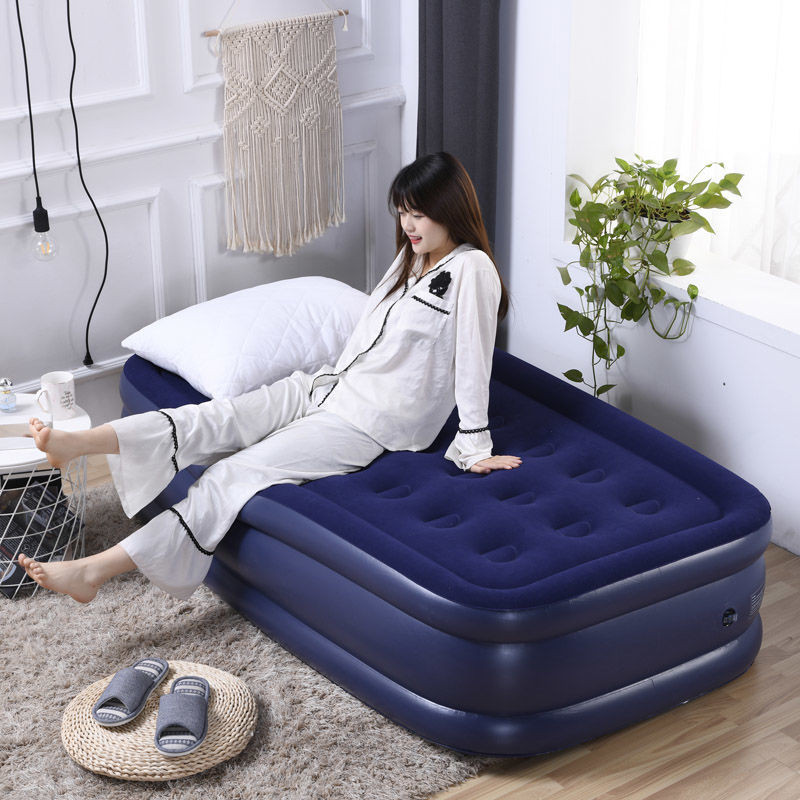 充气床高档双层加厚气垫单人气垫床 户外折叠气床 家用双人懒人床