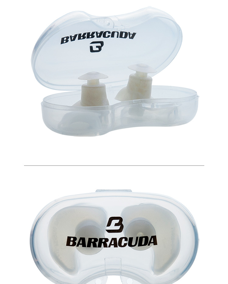 美国巴洛酷达Barracuda把柄型耳塞型防水耳塞珠光白