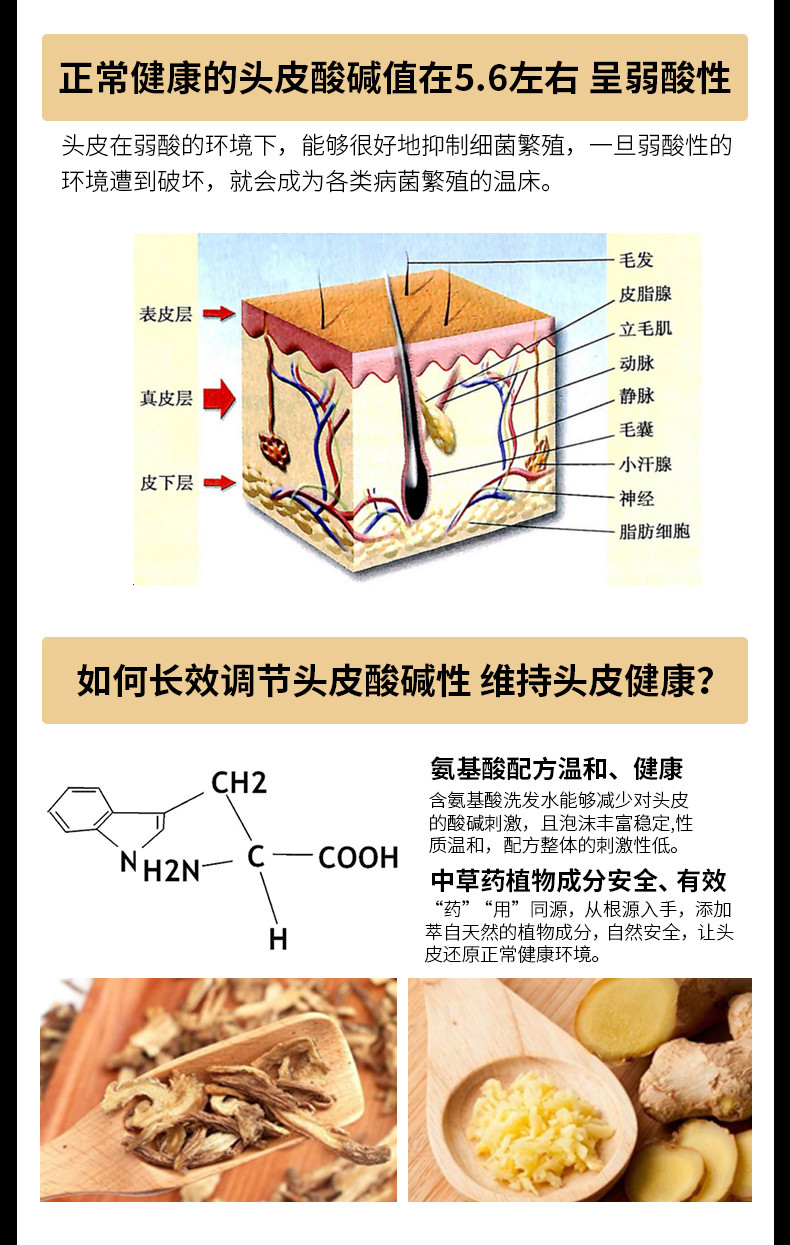 霸王  小黑瓶系列氨基酸洗发液380ml