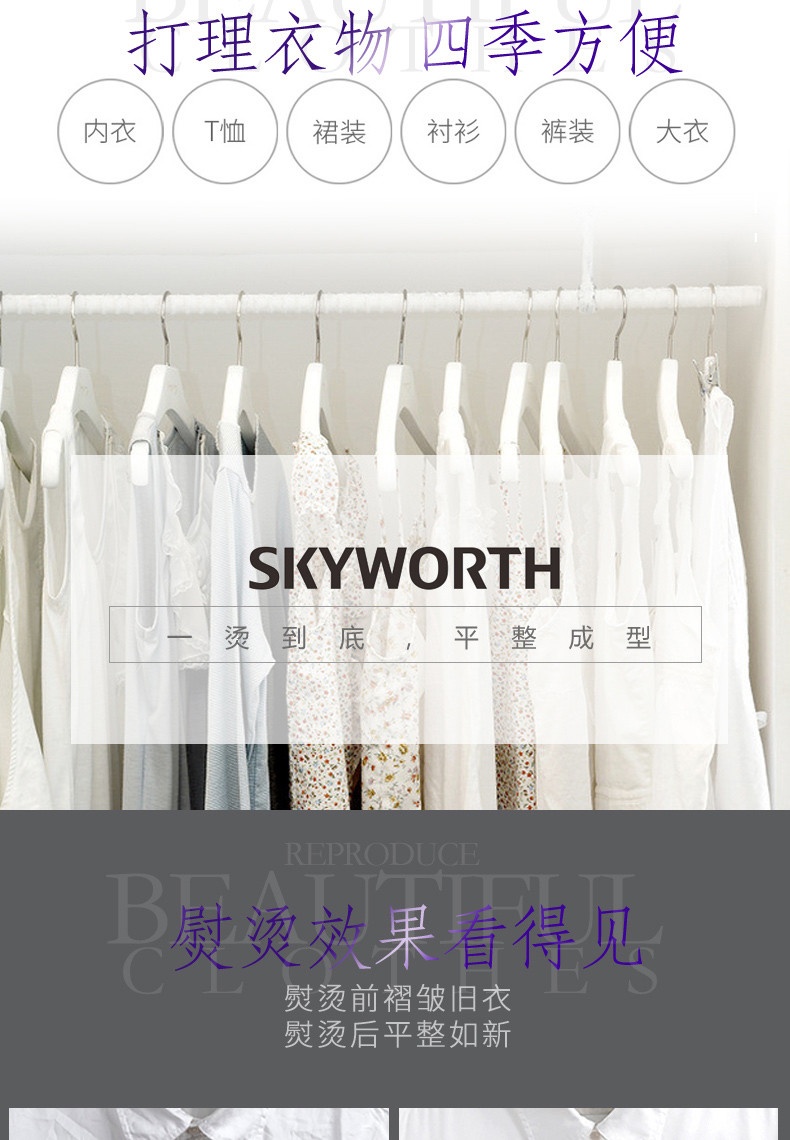 创维/SKYWORTH 旅行日记手持式挂烫机G303