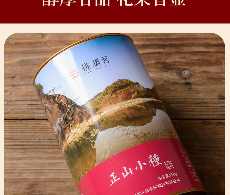 桃渊茗 武夷山茶叶正山小种250g 桃渊茗万里茶道系列 原产地直邮