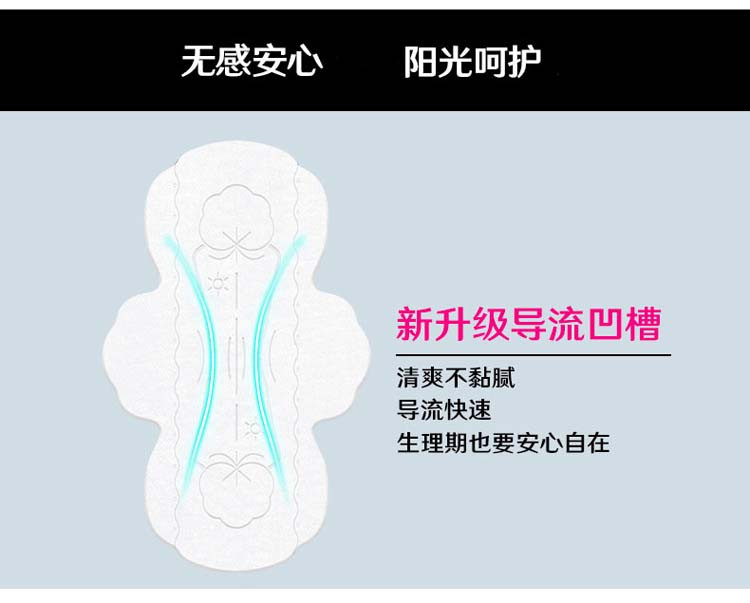 高洁丝/Kotex 高洁丝Kotex 臻选澳洲进口纯棉日用组合240mm9包72片