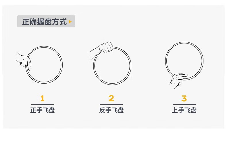 何大屋  运动飞盘HDW1717 颜色随机