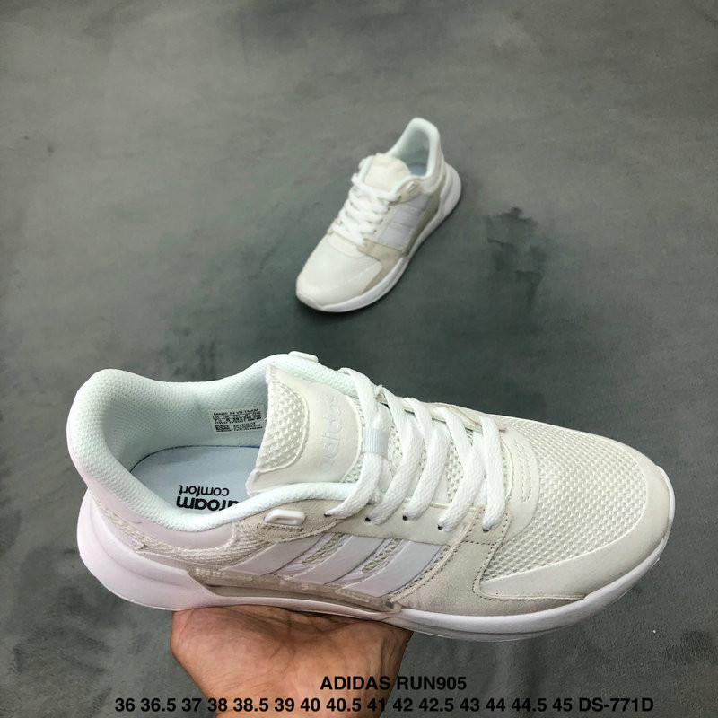 阿迪达斯 Adidas阿迪达斯女鞋2019秋季新款热巴同款运动鞋透气跑步鞋EH3419