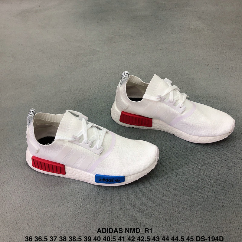 阿迪达斯 Adidas 阿迪达斯 NMD Runner PK三叶草红白蓝初代原色跑鞋S79482