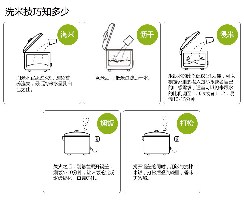 墩禾 香粳米5KG*6