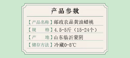 农家自产 【蒙阴振兴馆】蒙阴蜜桃——黄金油蟠桃4.5-5斤