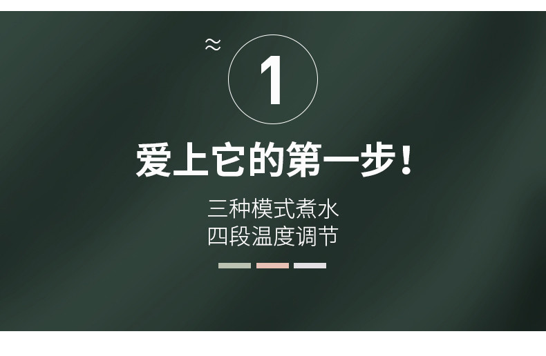 【券后149】格来德 电热烧水壶保温一体 控恒温自动断电不锈钢煮水四段控温12小时保温D1709E