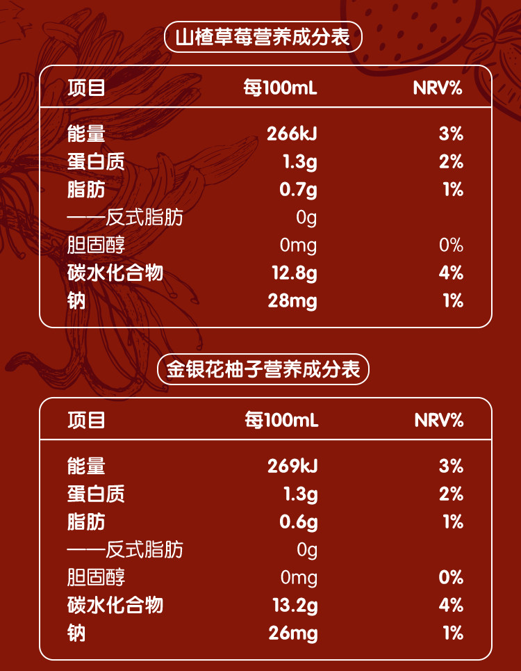 界界乐（Jelley Brown） 一口酸奶饮品混合口味药食同源礼盒