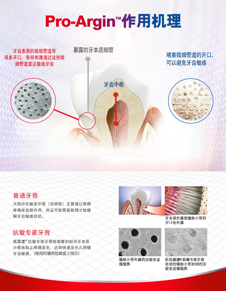 高露洁/Colgate 抗敏牙膏110g 防护+美白口味 2支装 原装进口