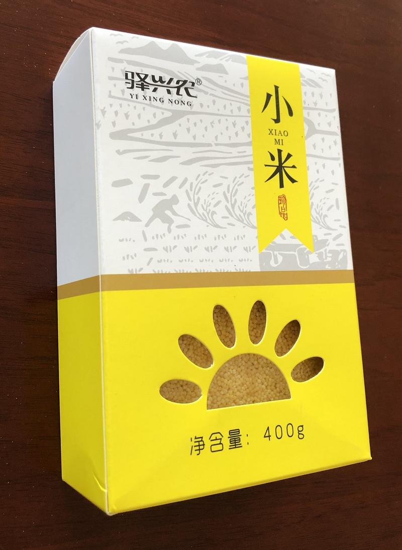 【扶贫助农】吉林洮南 驿兴农小米 400g/盒*2