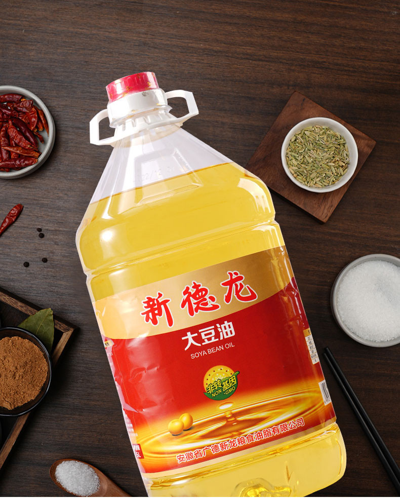 新德龙 【消费帮扶】广德新德龙大豆油5L  大桶大豆油