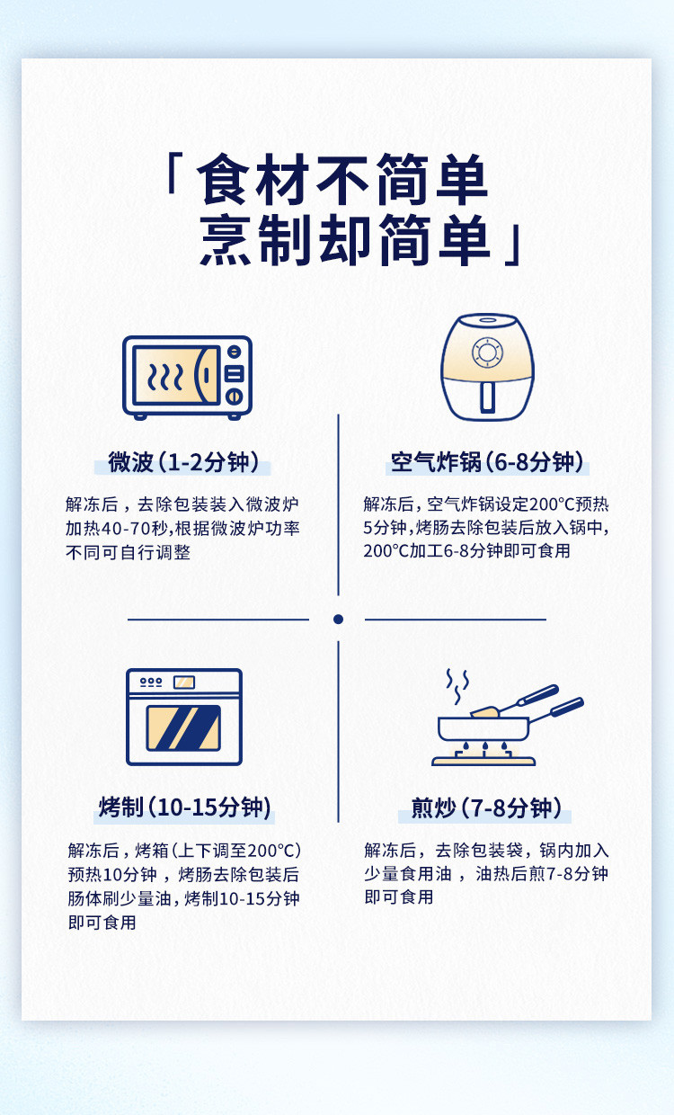 王家渡 【会员享实惠】眉州东坡纯猪肉爆汁烤肠 270克*2包