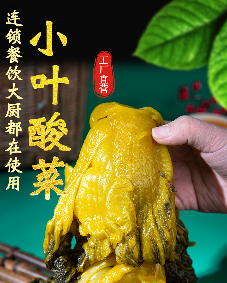  【会员享实惠】李记乐宝小叶酸菜 来自中国泡菜之乡的味道  李记乐宝