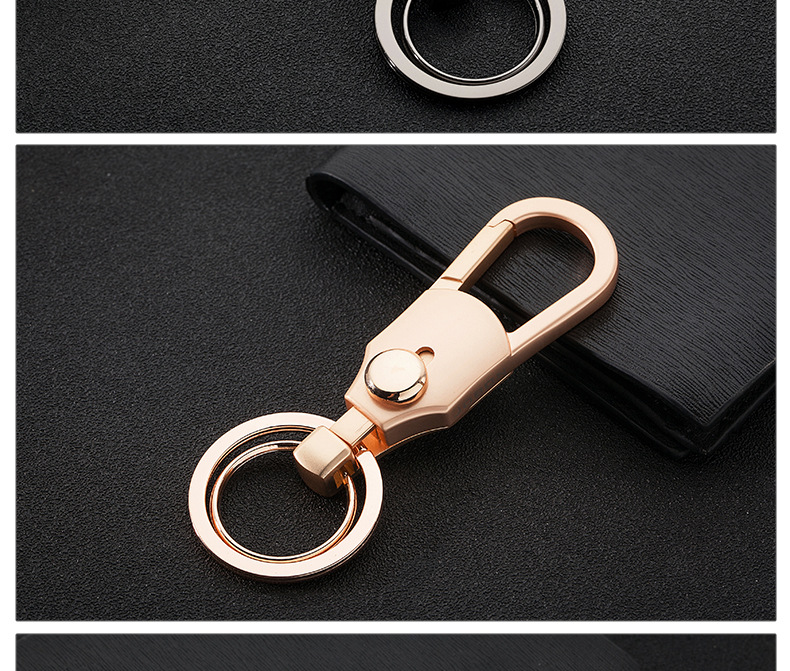 jobon 中邦汽车钥匙扣男腰式圈遥锁匙链挂件简约创意个性礼品 钥匙扣