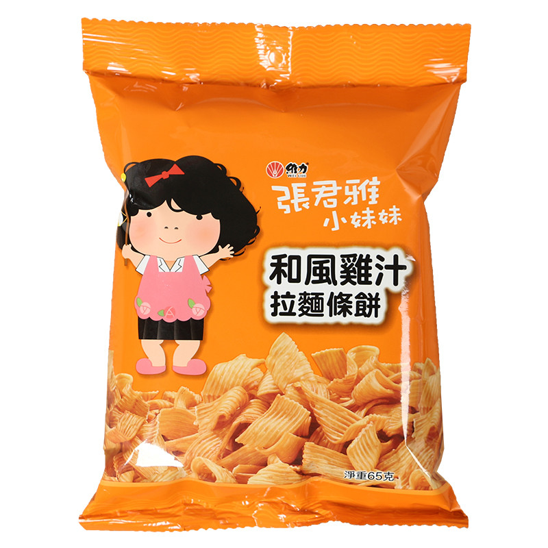 【义乌易镭】张君雅和风拉面条饼65g-037010