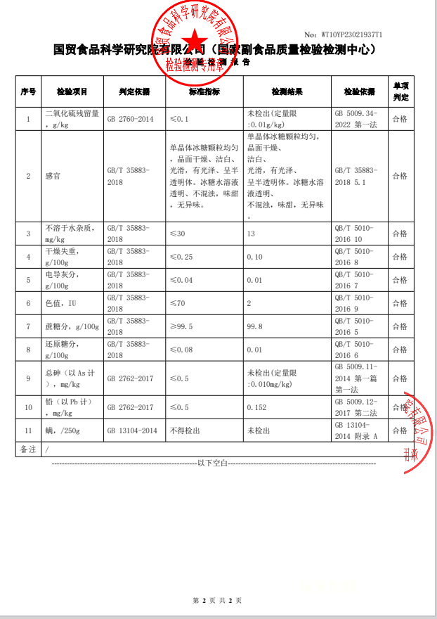 福临门/FULINMEN  单晶 冰糖 350g/袋