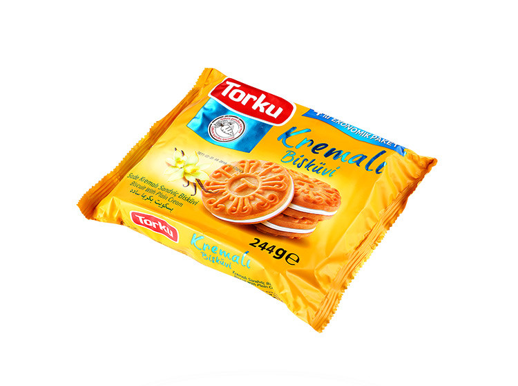 Torku牌(特库)奶油味夹心饼干Torku Biscuit With Plain Cream