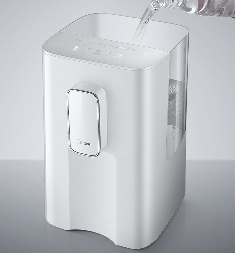 美的/MIDEA即热式电热水壶 6段温控 3L容量台式饮水机 HE3001a