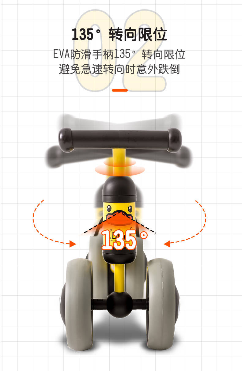 乐的婴儿滑行学步车1-2周岁生日礼物宝宝溜溜扭扭滑行平衡车 1003