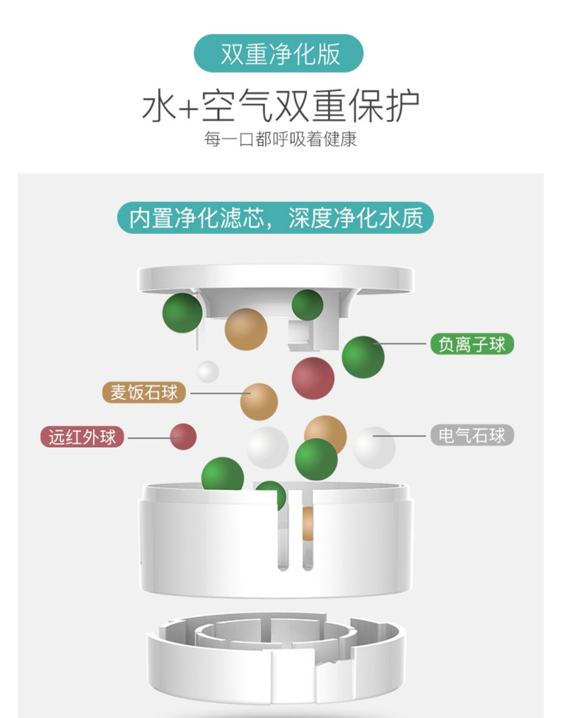 加湿器家用静音大雾量卧室空调孕妇婴儿空气净化小型香薰喷雾标准版