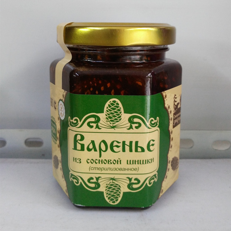 俄罗斯进口蜂蜜果酱面包酱雪松塔蜂蜜果酱包邮