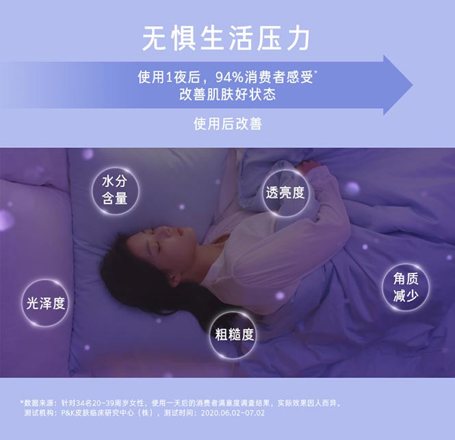 【邮乐自营】兰芝夜间修护睡眠面膜 70ml