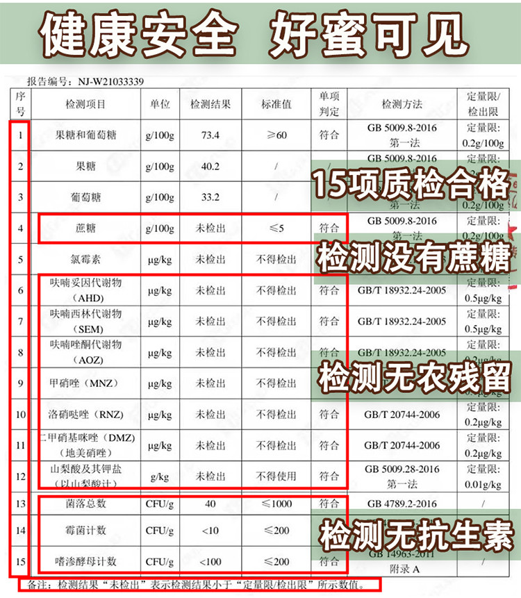  【邮乐自营】 森牧源 土蜂蜜500g/瓶