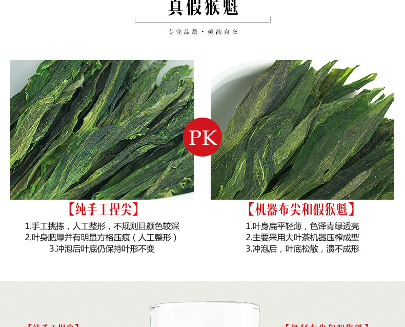 龙合 新茶春茶雨前安徽黄山特级太平猴魁250g绿茶精品礼盒装茶叶