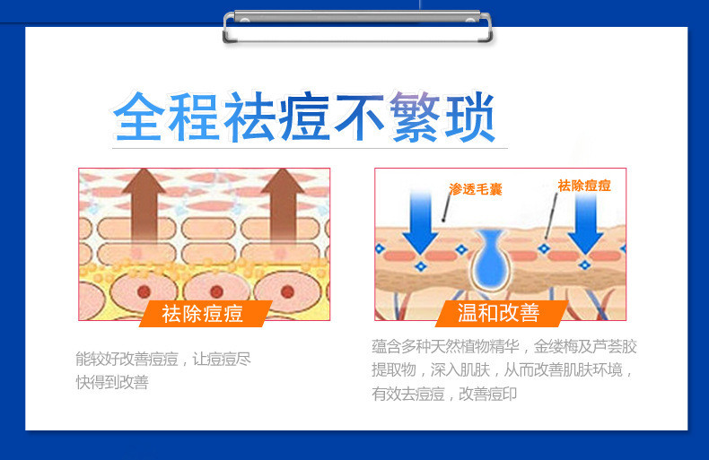 KOOGIS  男女士祛痘面霜素颜霜20g