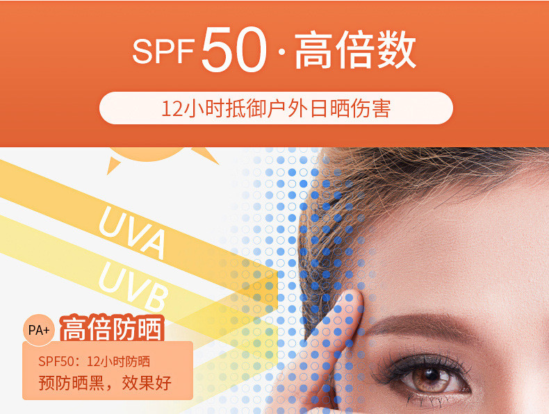 泉兮欧丽源防晒霜SPF50+