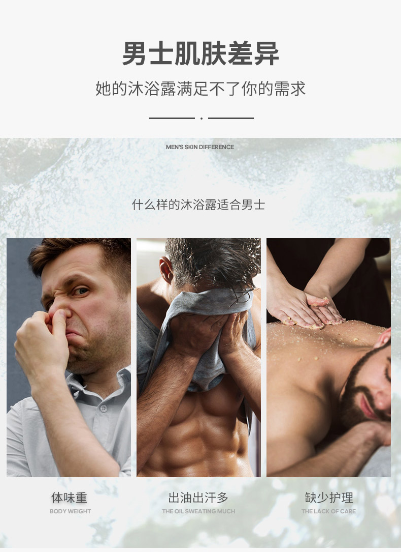 阿迪达斯(Adidas)男士冰点沐浴露液乳全身清爽保湿留香套装家庭装