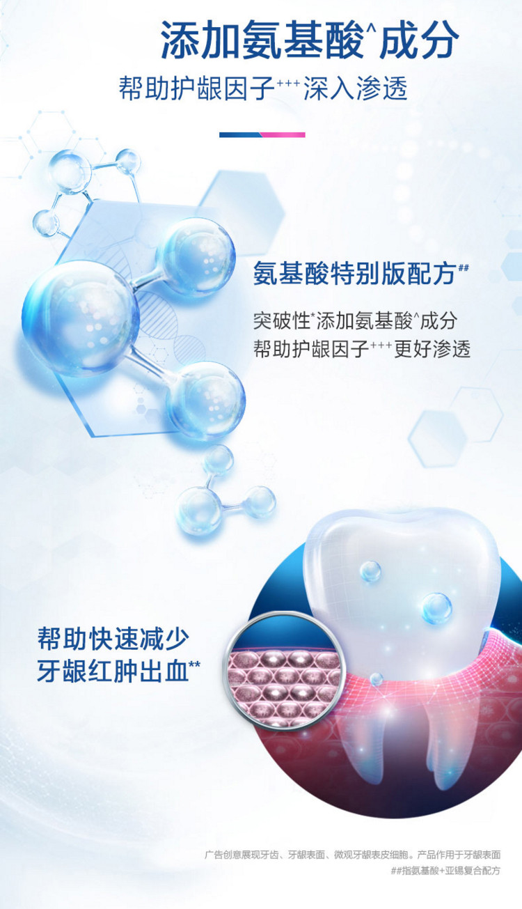 欧乐B/Oral-B 欧乐B牙膏持续牙龈修护清新含氨基酸牙龈专护自愈小白管新老包装随机发货