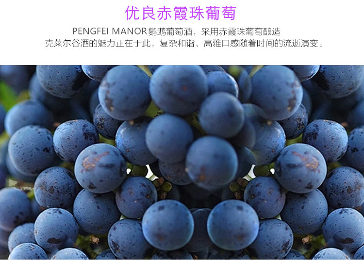 蓬斐庄园(PENGFEI MANOR) 澳洲原酒进口红酒澳大利亚鹦鹉干红葡萄酒750ml