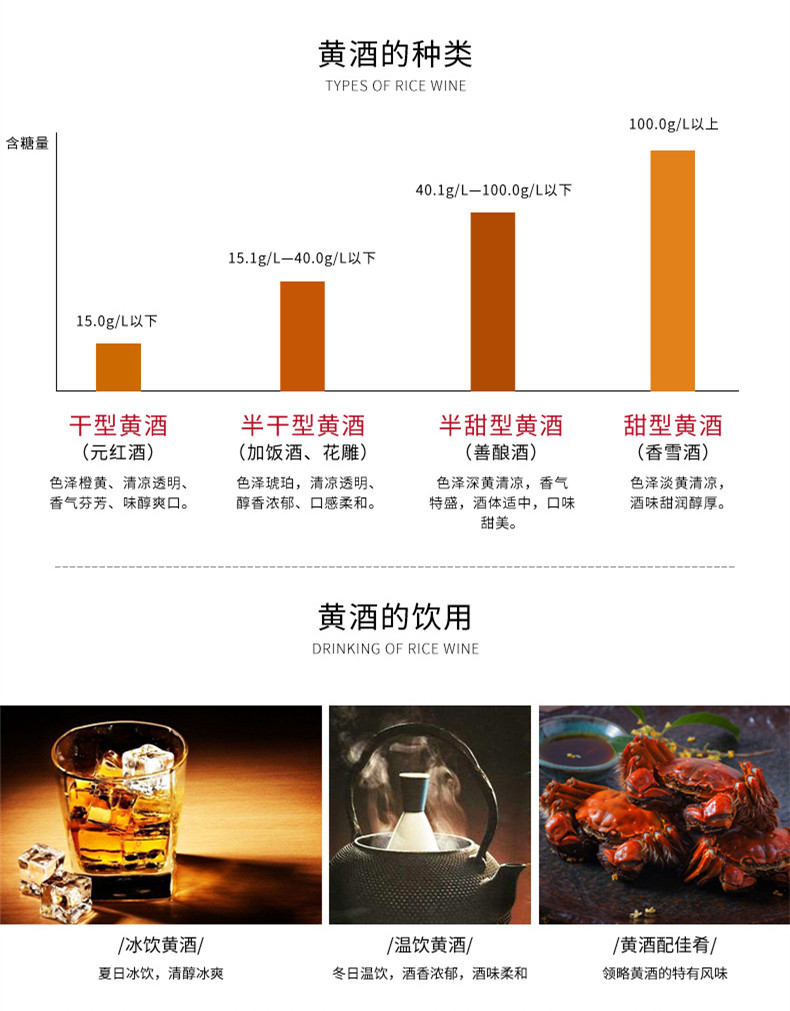 六瓶 绍兴风味黄酒银标八年精酿黄酒 原浆味好酒