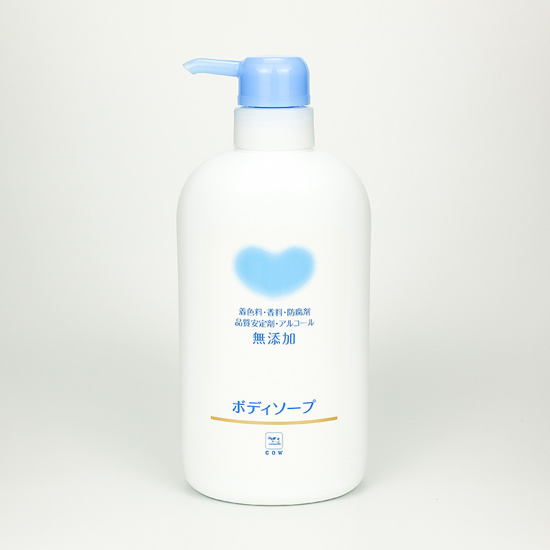 日本进口 牛乳石硷 COW牛牌 牛乳柔和滋润沐浴乳（无添加）正品授权 550ml