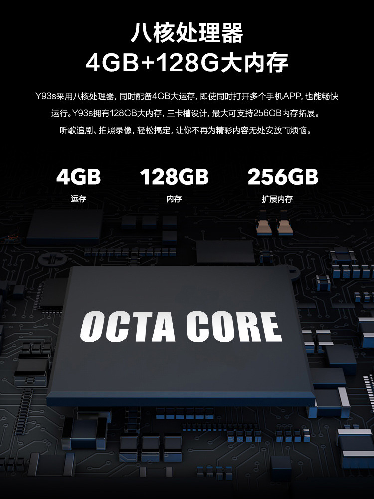 vivoy93s内存128g图片