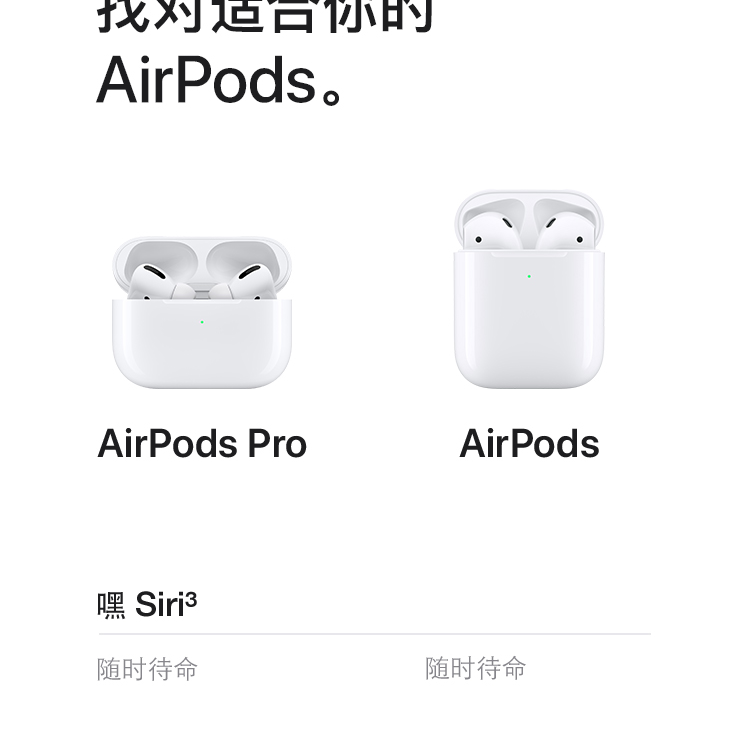 苹果/APPLE AirPods Pro新款主动降噪无线蓝牙耳机 配MagSafe无线充电盒