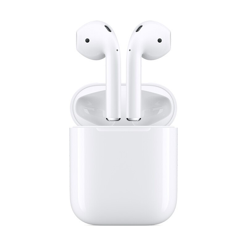 苹果/APPLE AirPods 2代无线蓝牙耳机 配充电盒 有线充电版