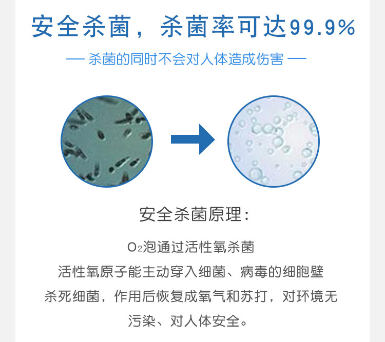 O2泡 (欧兔泡)衣物泡洗颗粒 旅行装150g*6