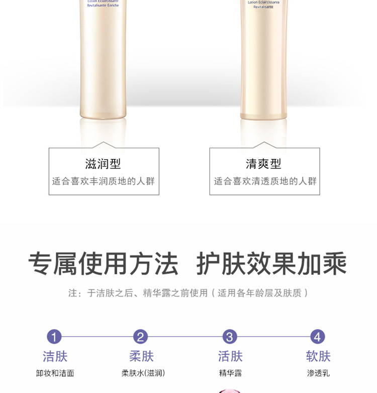 【国内专柜货】资生堂悦薇珀翡紧颜亮肤水150ML滋润清爽补水保湿抵抗初老年轻紧致