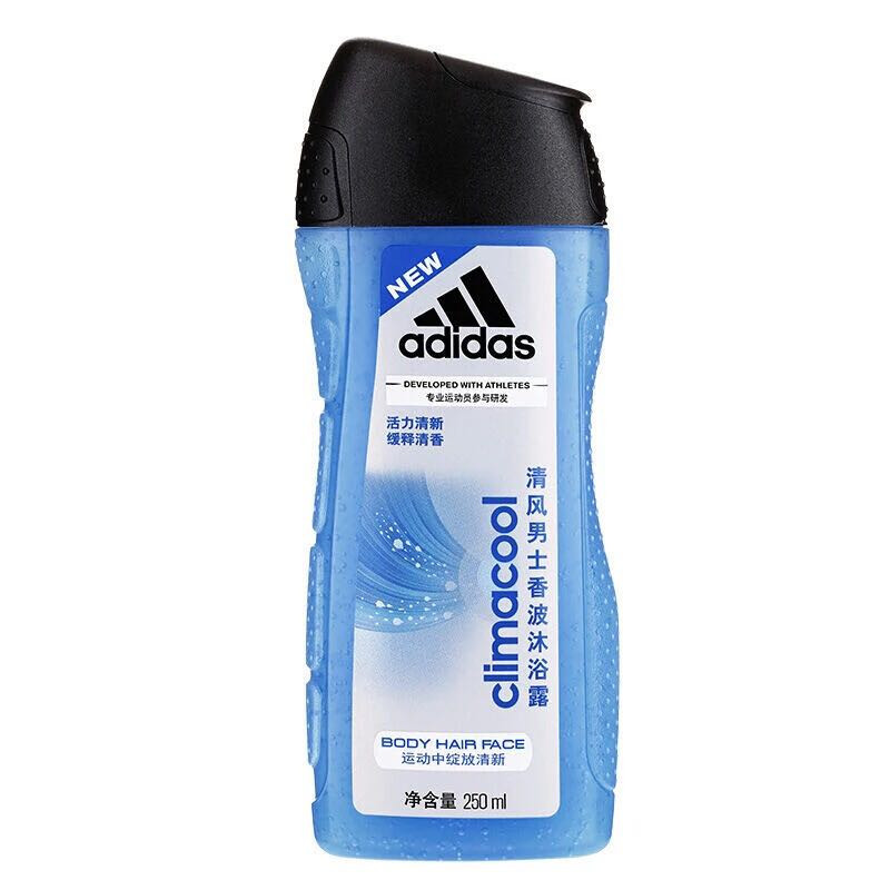 阿迪达斯/Adidas 阿迪达斯清风男士香波沐浴露400ml  \  250ml