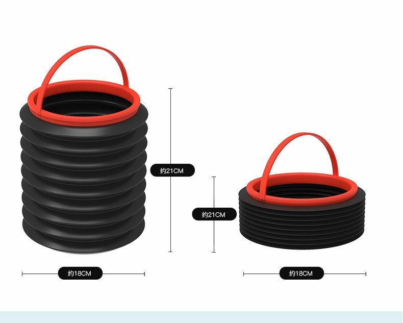 车载垃圾桶垃圾袋汽车内用可折叠伸缩雨伞桶车上创意置物收纳用品