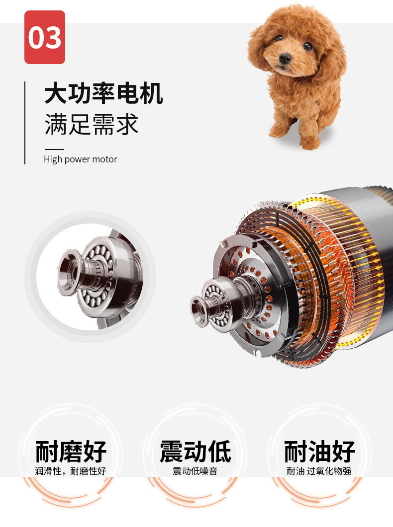 行科  狗狗剃毛器宠物电推剪猫咪理发器套装剪毛器宠物用品修剪工具