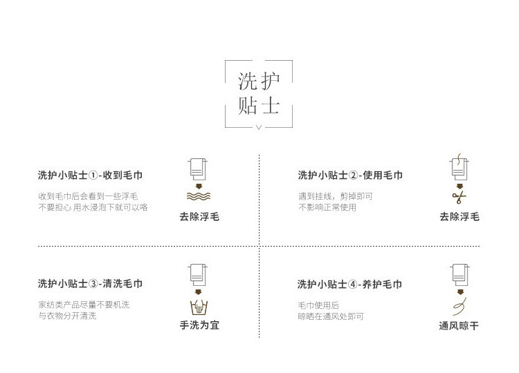 行科  毛巾棉质洗脸家用加厚吸水毛巾田园风面巾 独立装两条