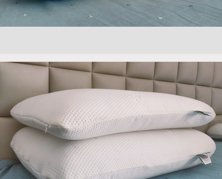 Yivaley蜜梵儷泰国原装进口天然乳胶枕头成人枕厚面包枕护颈椎乳胶枕芯
