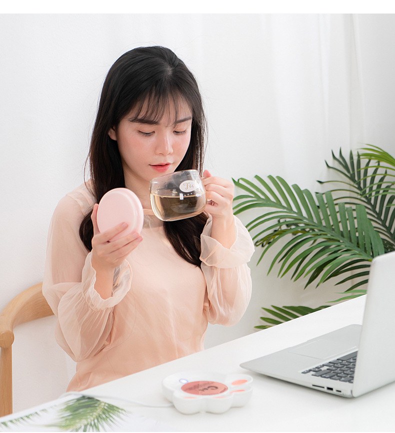 耐高温玻璃花茶杯玻璃杯茶水分离过滤水杯家用喝水杯子网红猫爪杯 两色可选（正常发货）