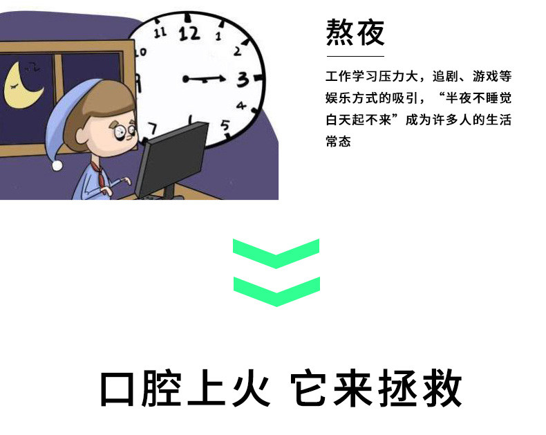 【买2送1】牙博士小苏打卓效清火牙膏180g 发三支 食品级小苏打减少细菌护龈健齿