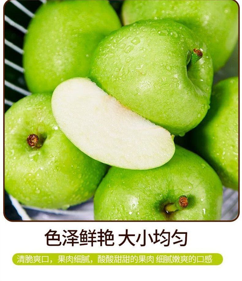 亿荟源 王林青苹果当季时令水果鲜水果